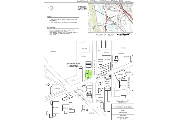 Vicinity Map Architecture Plan Order Site Vicinity Map Drafting For A Fixed Cost And Standard Tat